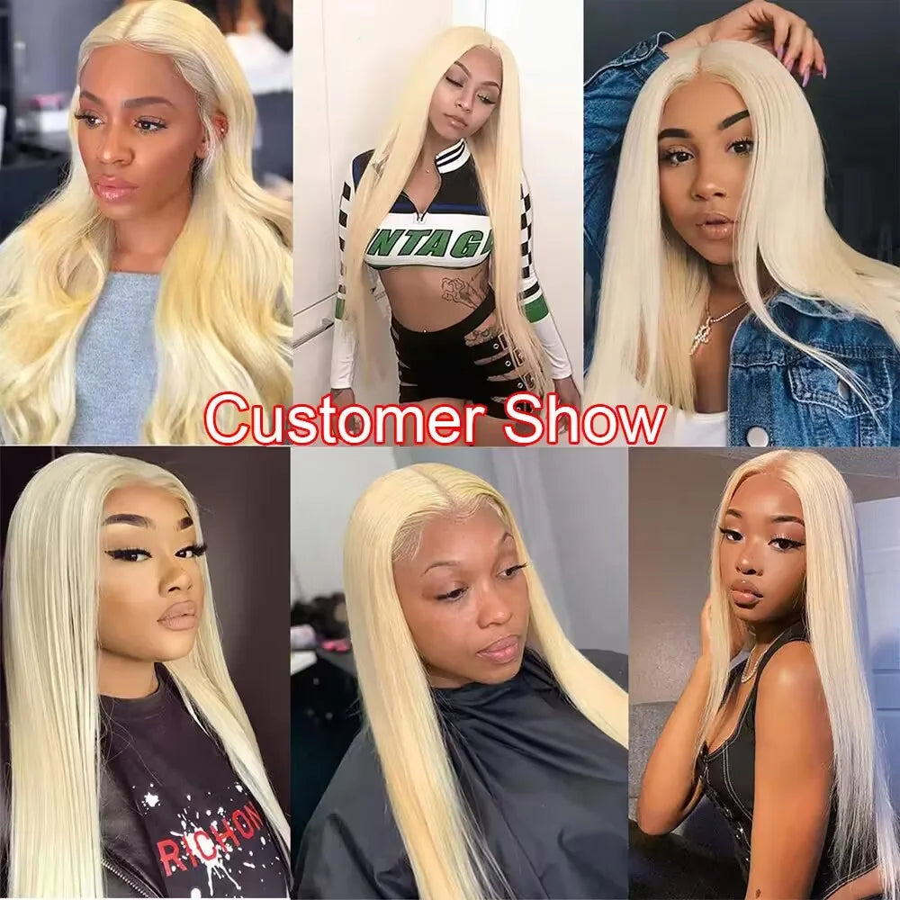 Bundles Cheveux Humains Lisses Blonde 613 Brésiliens Très Longues Cheetahbeauty – CLEVI Paris