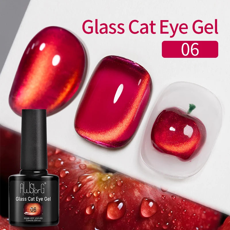 Vernis Gel UV Cat Eye AWStorG 7,5ml Semi-Permanent – CLEVI Paris