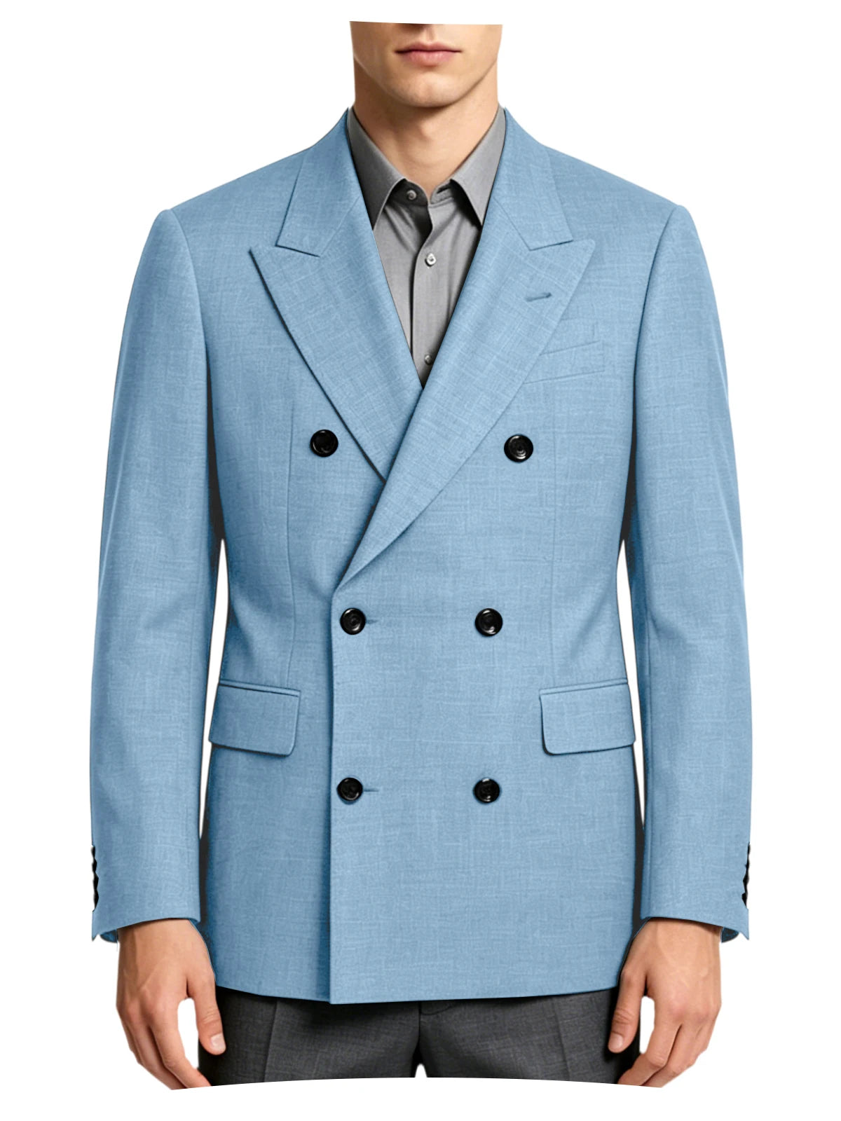Costume homme 2 pièces coton et lin – CLEVI Paris