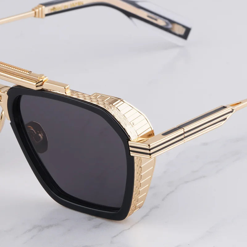 Lunettes homme Homotati pilote double pont – CLEVI Paris
