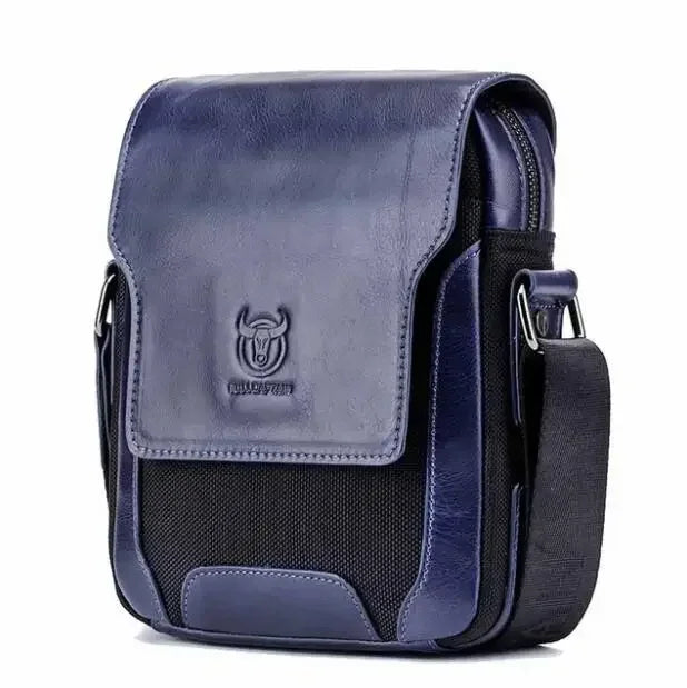 Sacoche Homme Cuir Véritable Rabat Business Casual Multi-Poches – CLEVI Paris
