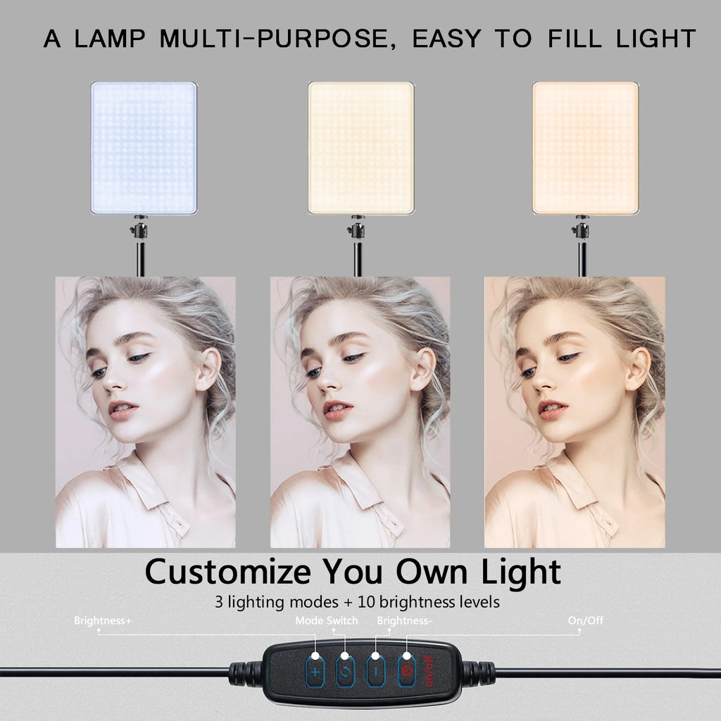 Éclairage LED BTFOOR avec trépied 110/160 cm – CLEVI Paris
