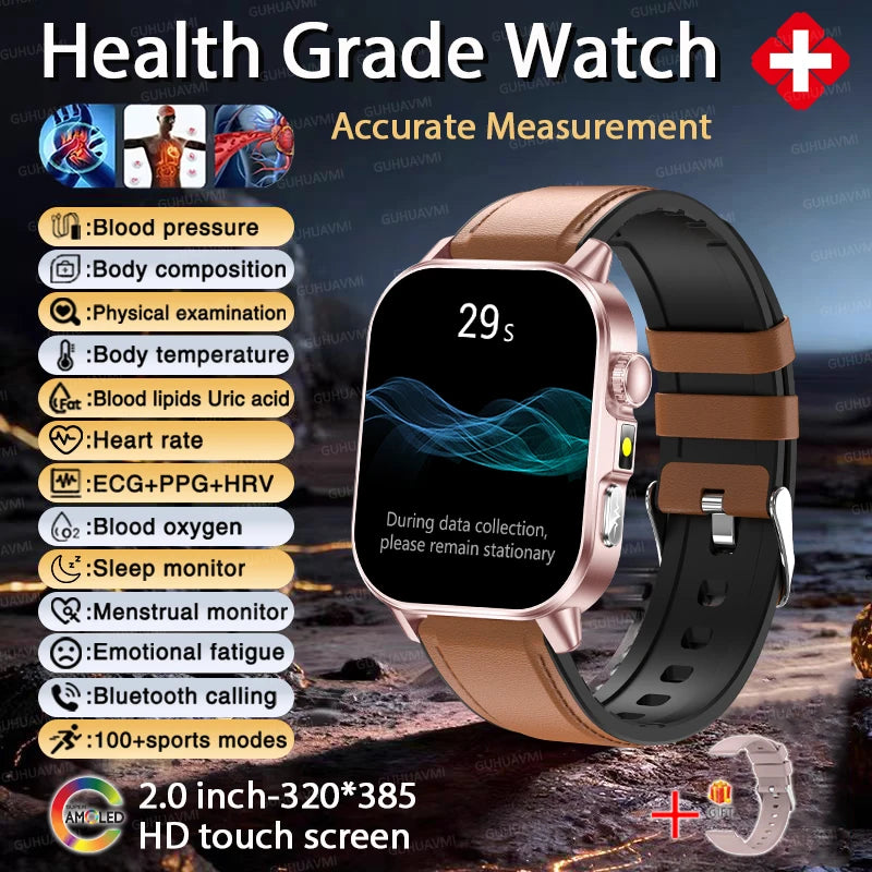 Montre TAVYU ET571 AMOLED 2″ Bluetooth – CLEVI Paris