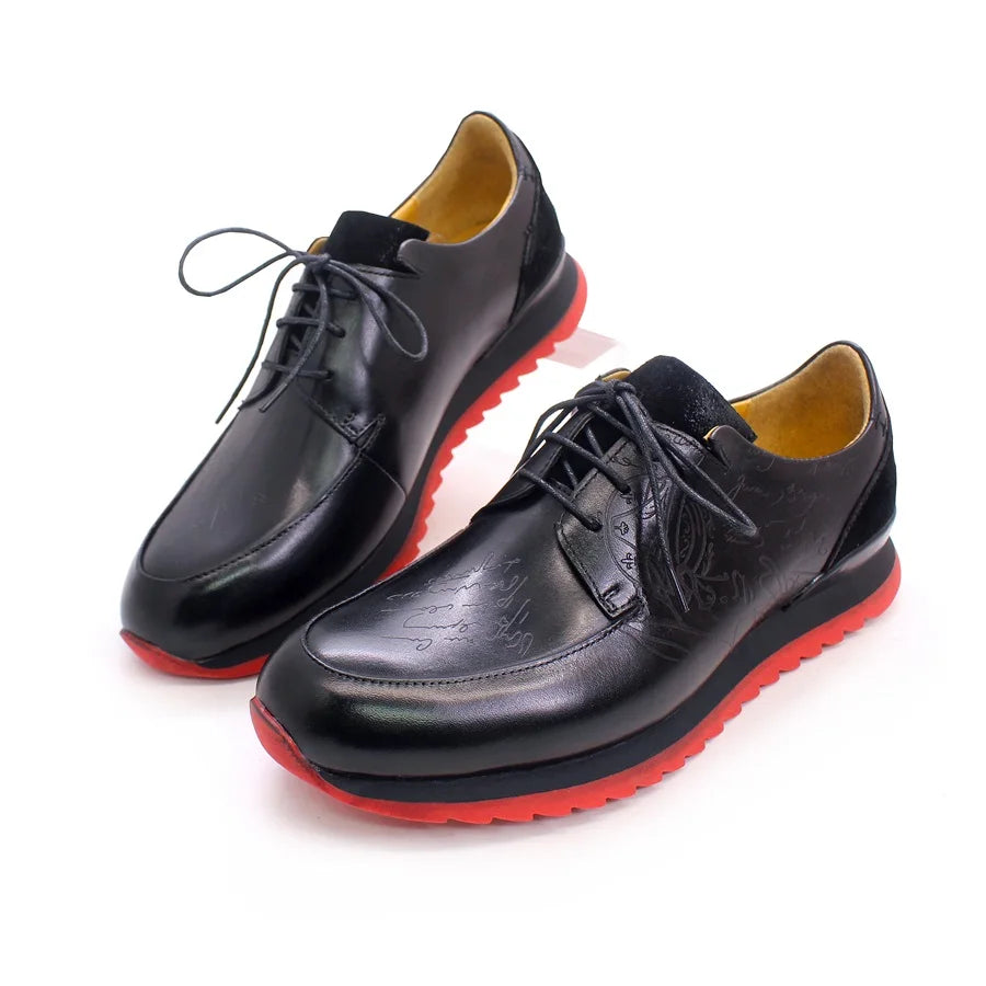 Chaussures homme en cuir à lacets W358-X24 – CLEVI Paris