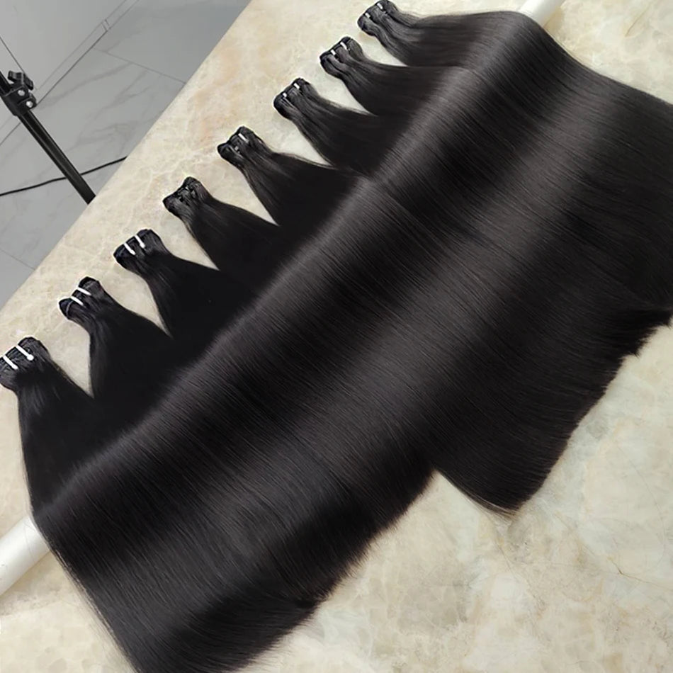 Mèches Cheveux Humains Virgin Hair 16A – CLEVI Paris