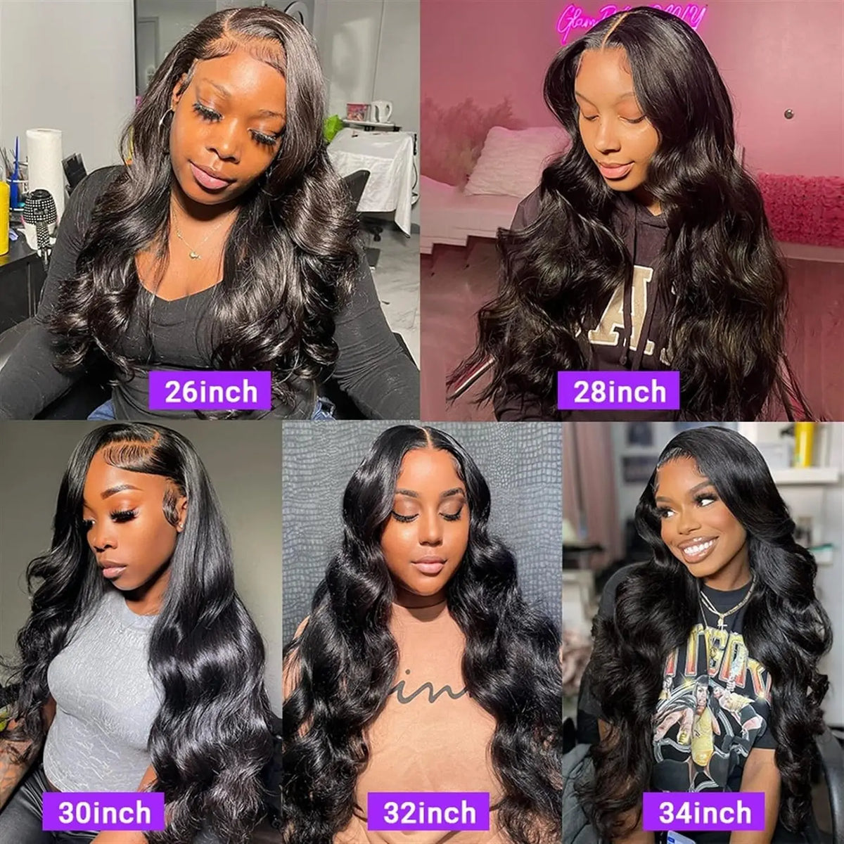Perruque Body Wave HD Lace Frontal – CLEVI Paris