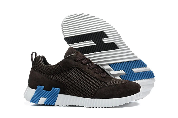 Sneakers homme en toile à semelle caoutchouc – CLEVI Paris