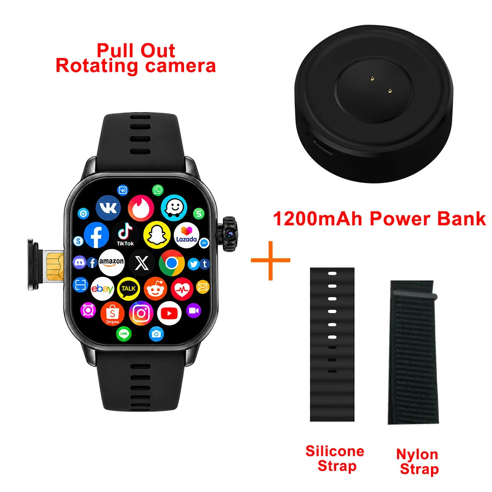 Montre Android YOCUBY M16 4G avec caméra – CLEVI Paris