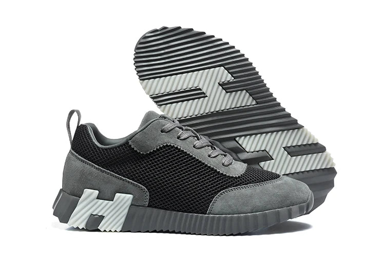 Sneakers homme en toile à semelle caoutchouc – CLEVI Paris