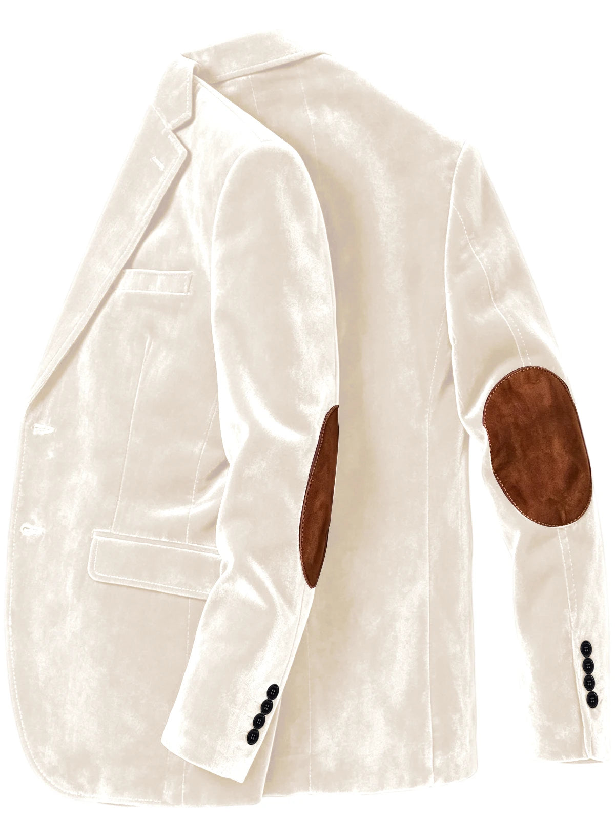 Blazer homme en velours à coudières – CLEVI Paris