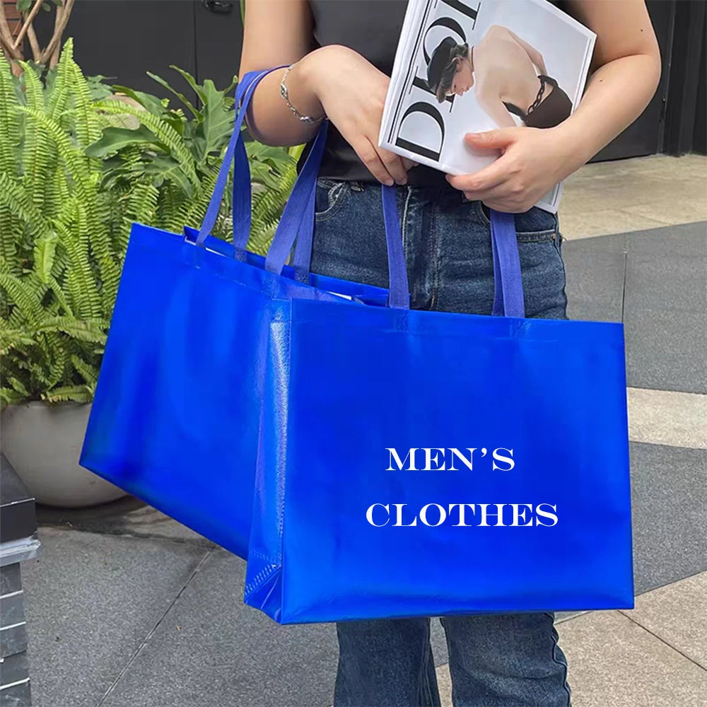 Sacs shopping métallisés personnalisables – CLEVI Paris