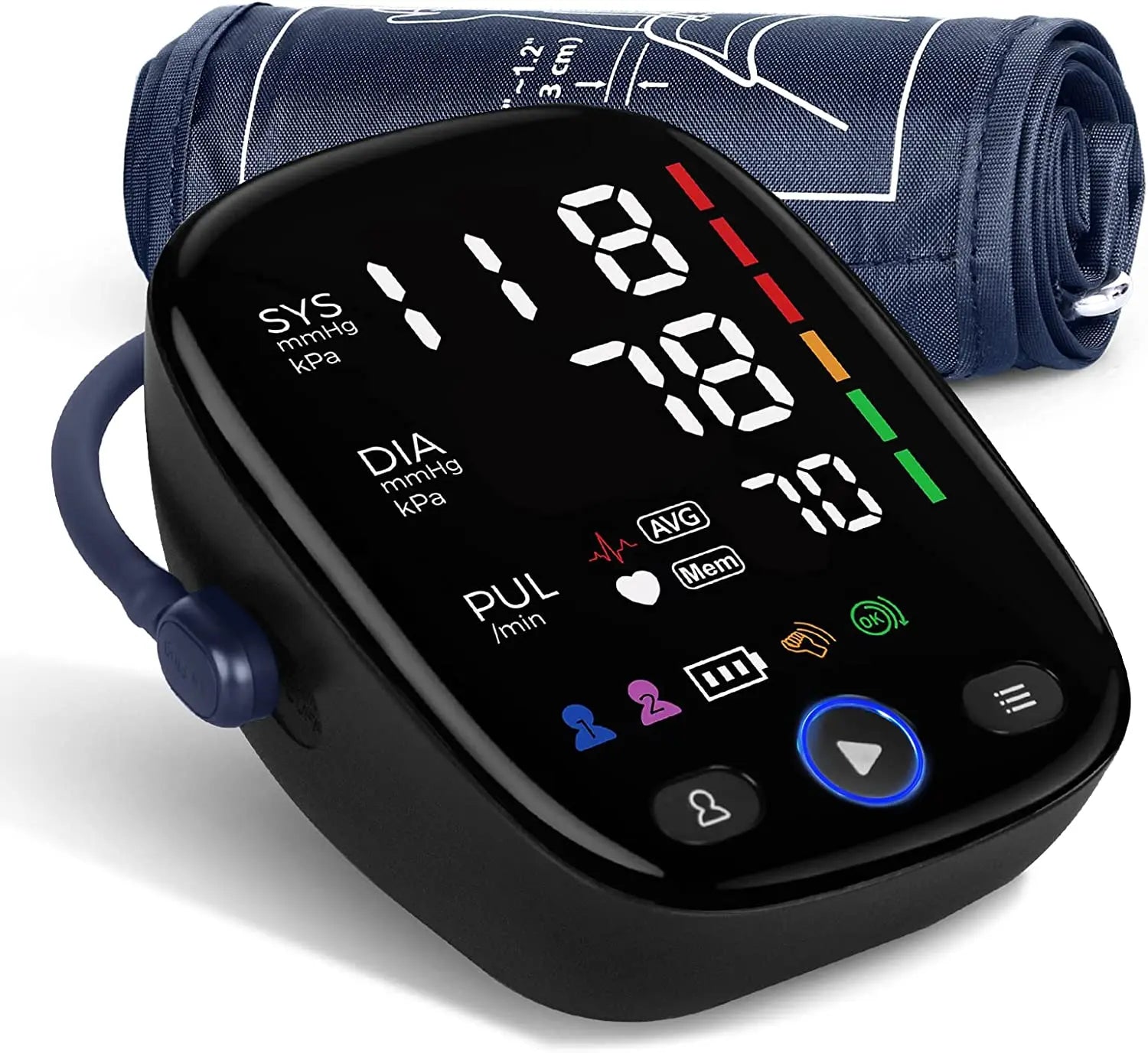 Tensiomètre Bras Automatique LED ±3mmHg IHB OMS – CLEVI Paris