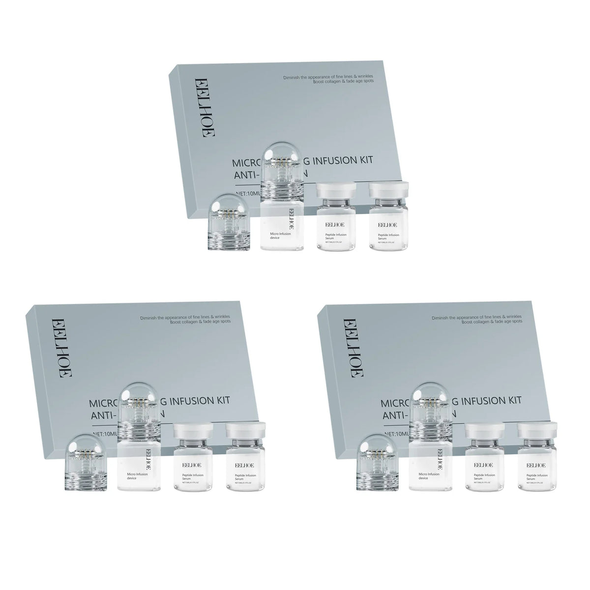 Kit de micro-infusion visage avec sérums – CLEVI Paris