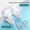 Ventilateur de cou sans pales rechargeable USB – CLEVI Paris