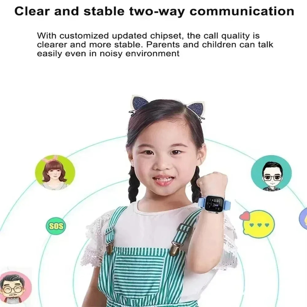 Montre Connectée Enfant Lenovo S30 GPS Géofence Appel Vidéo SIM SOS Caméra Écran 1,44 Bluetooth 5.3 – CLEVI Paris