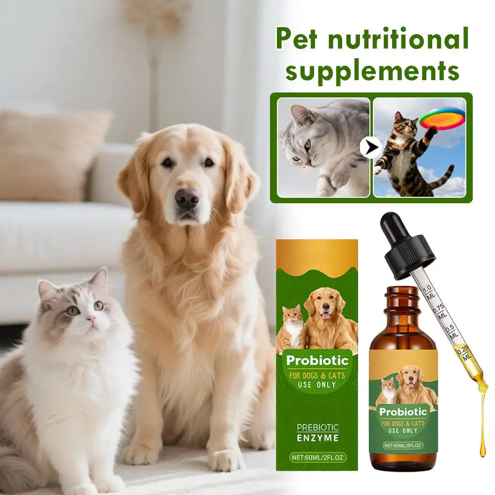 Complément liquide chiens et chats 60 ml – CLEVI Paris