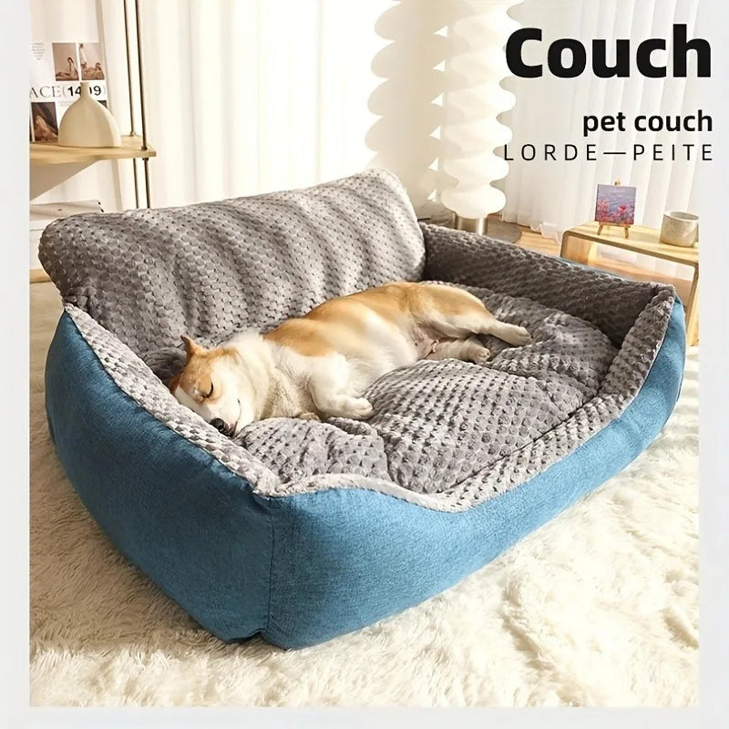 Canapé-lit pour chien cyan clair M à XXL – CLEVI Paris