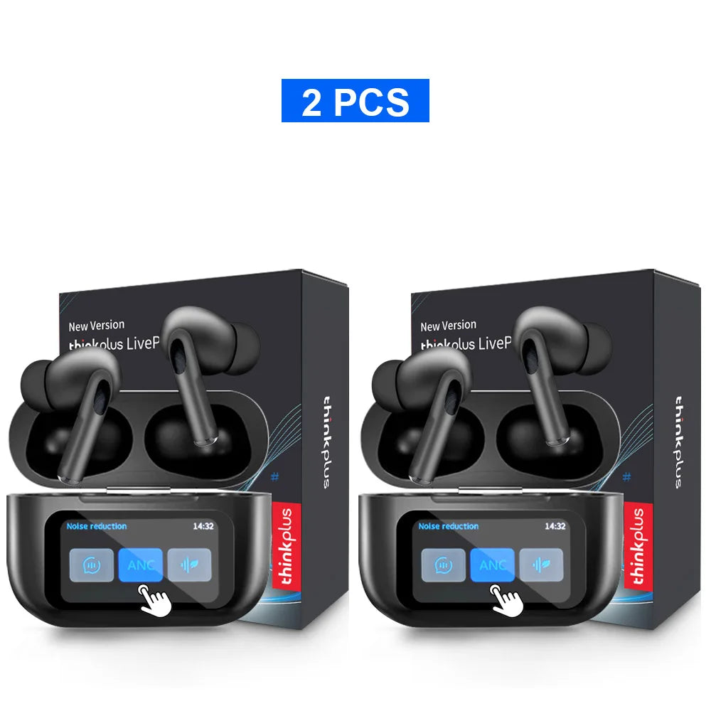 Écouteurs TWS ThinkPlus ANC Écran Tactile Micro HD Gaming – CLEVI Paris