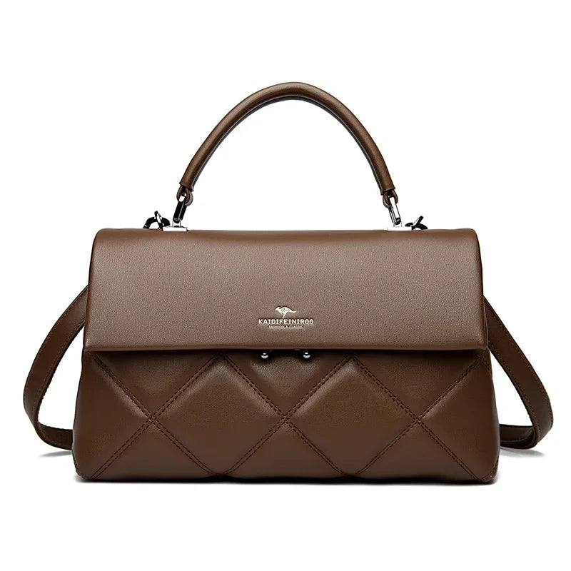 Sac à bandoulière femme souple en PU – CLEVI Paris