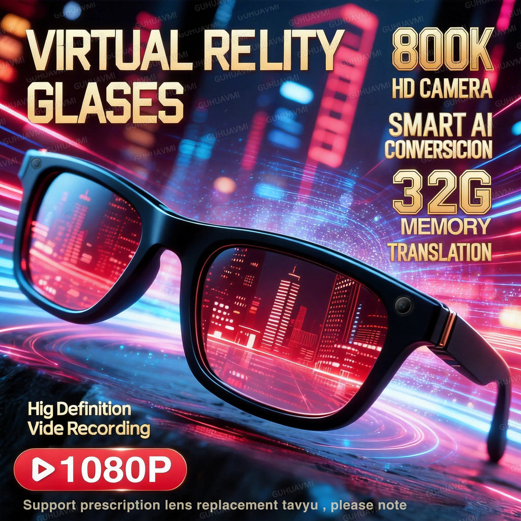 Lunettes connectées M02S vidéo 1080p – CLEVI Paris