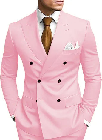Costume homme 2 pièces, double boutonnage – CLEVI Paris