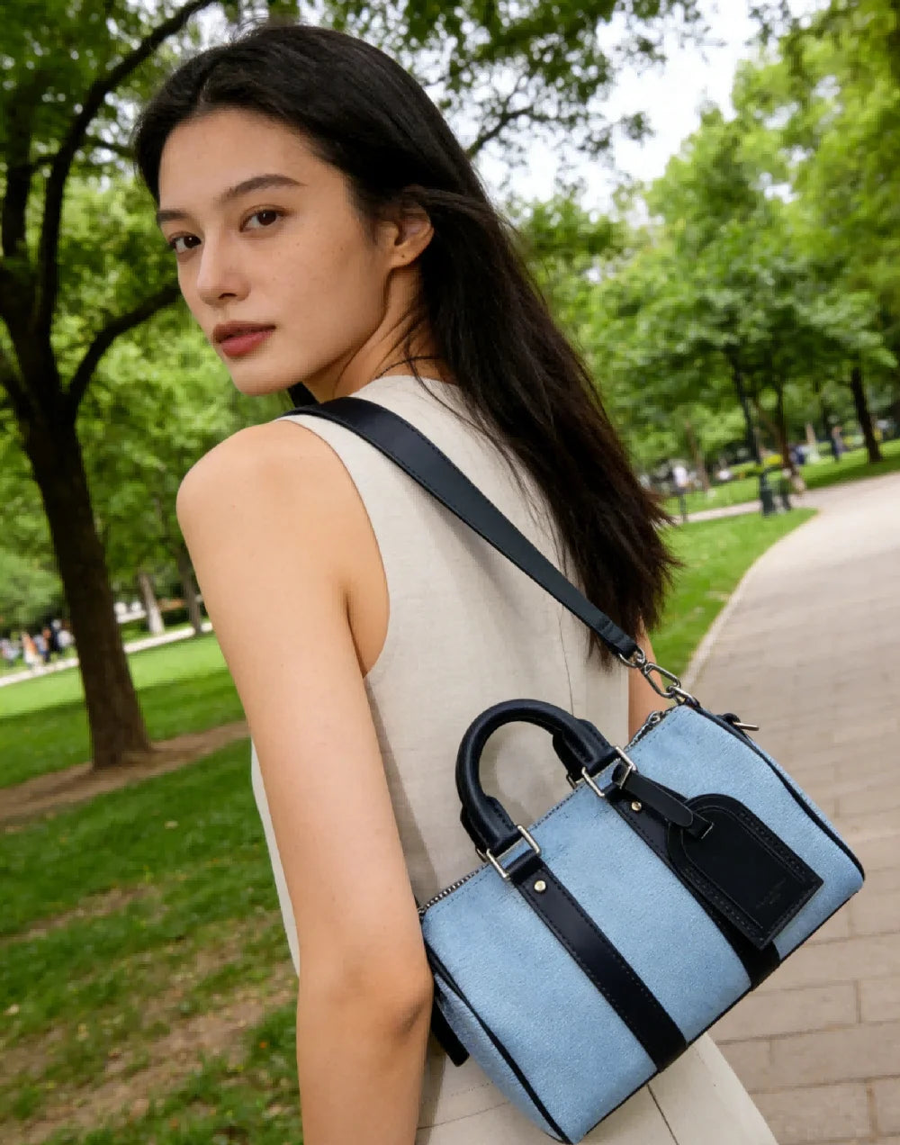 Sac à main femme forme fourre-tout – CLEVI Paris