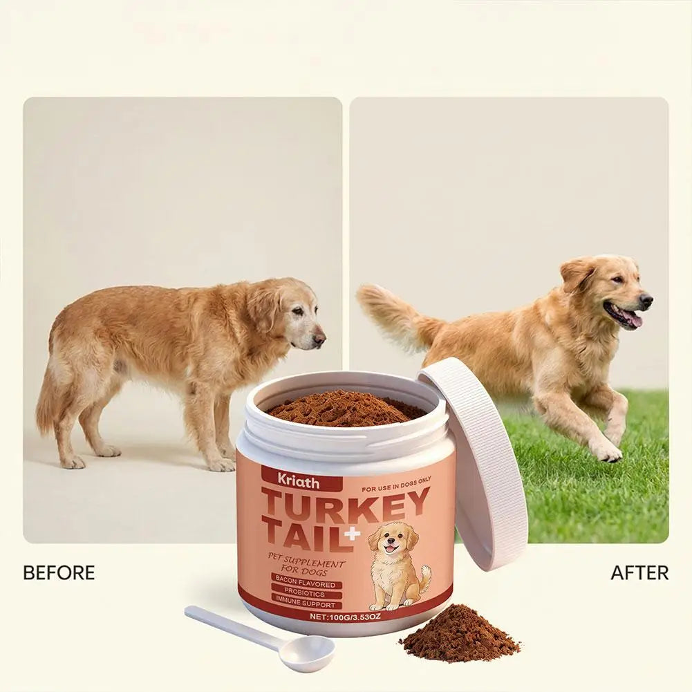 Complément en poudre pour chien 100 g – CLEVI Paris