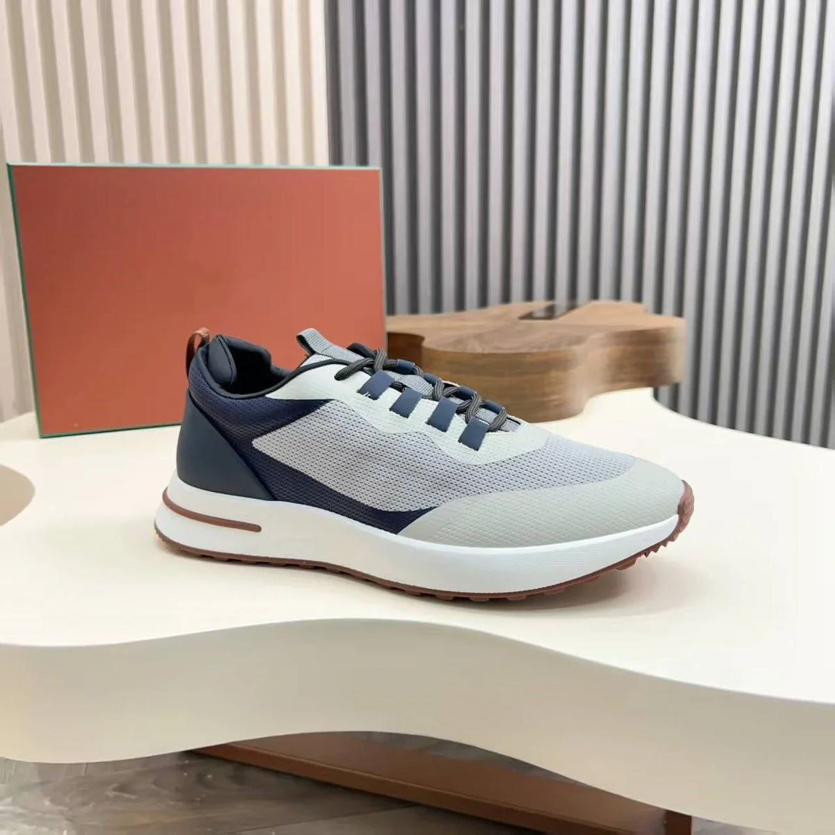 Sneakers Sport Cuir Homme Légères Multicolores – CLEVI Paris