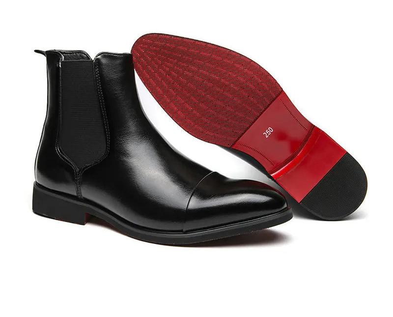 Bottines Chelsea homme à bande élastique – CLEVI Paris