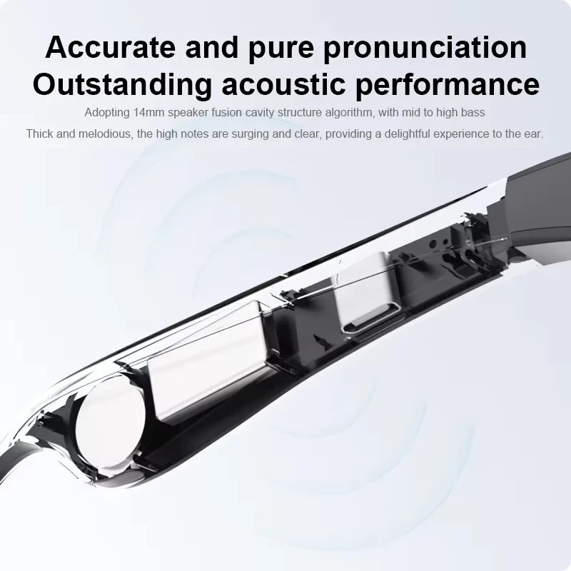 Lunettes Connectées Lenovo D12 IA Bluetooth Traduction 18 Langues Musique UV Photochromiques 37g Noir Transparent – CLEVI Paris