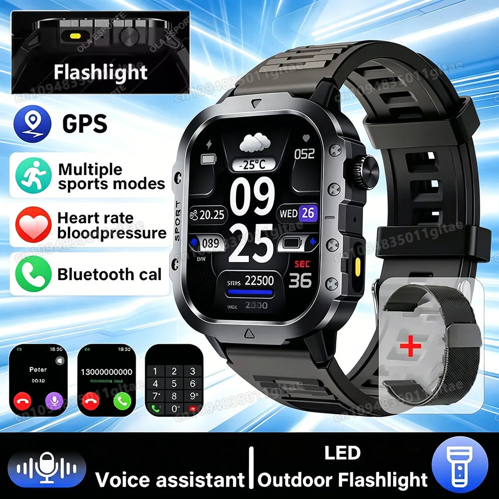 Montre Ola Esporte Bluetooth et lampe torche – CLEVI Paris
