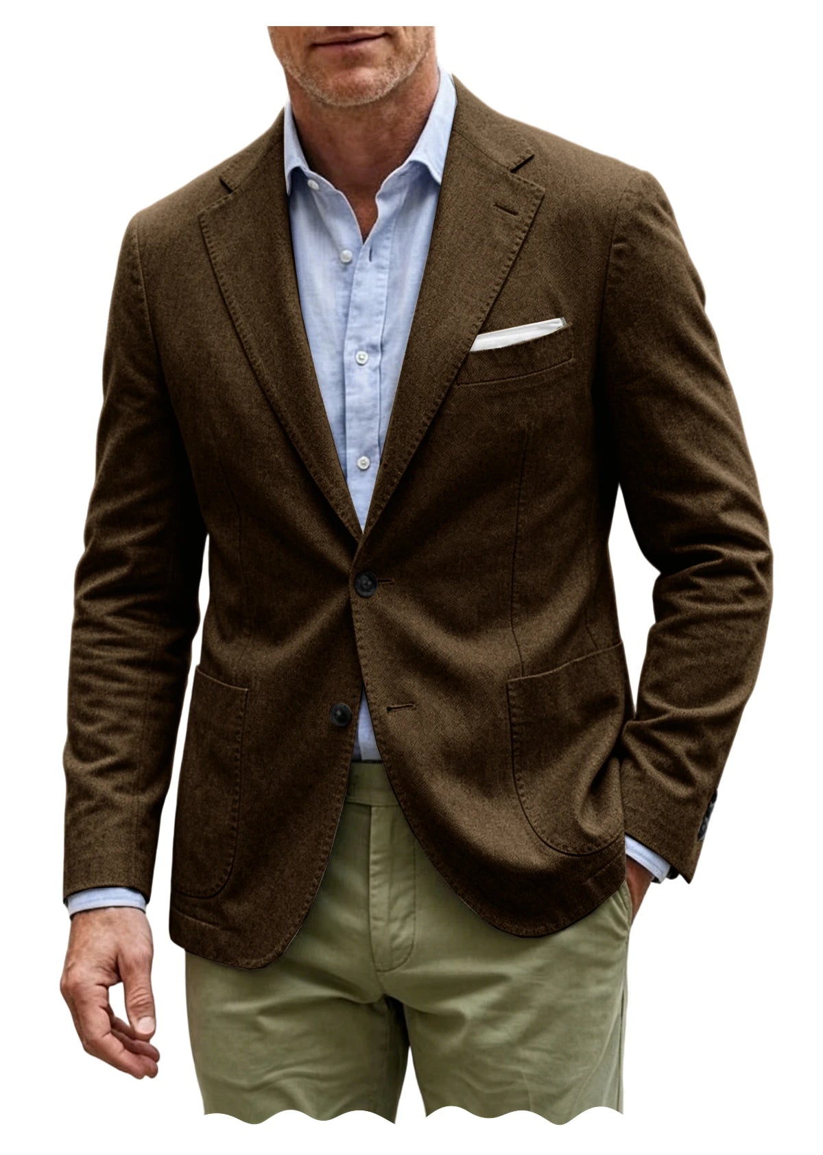 Blazer Homme Coton Léger – CLEVI Paris