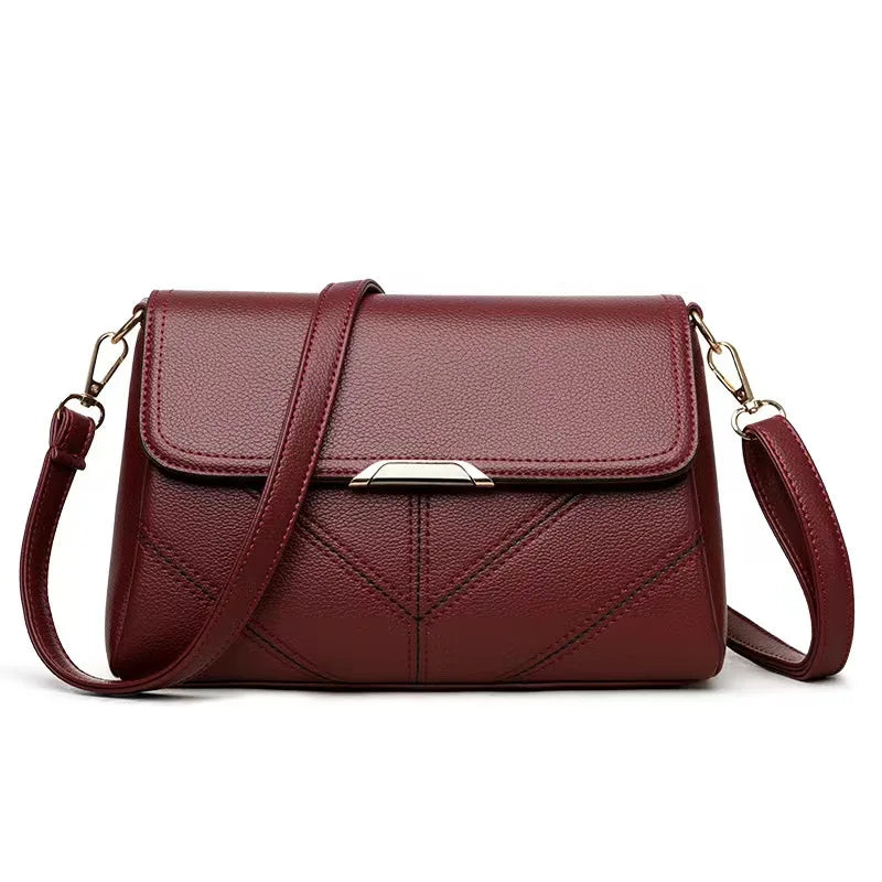 Sac Besace Rond Cuir Vache Femme Imperméable 26x13cm – CLEVI Paris