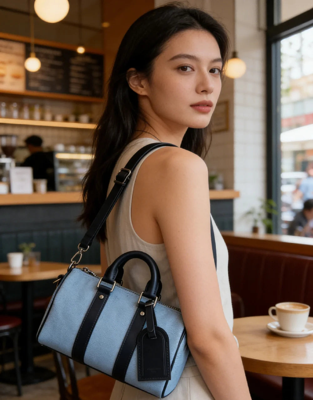 Sac à main femme forme fourre-tout – CLEVI Paris