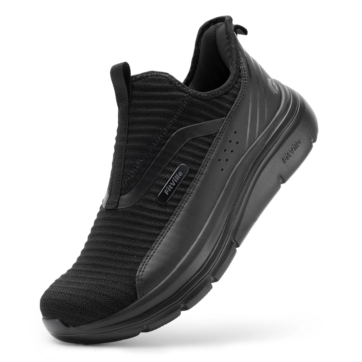 Chaussures homme FitVille larges à enfiler – CLEVI Paris