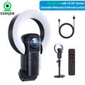 Webcam 4K Streaming Ring Light LED Autofocus Zoom 9x Télécommande USB-C – CLEVI Paris