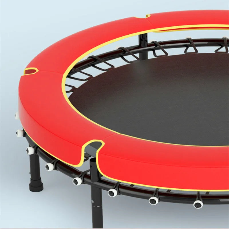 Trampoline rond d’intérieur enfant avec filet – CLEVI Paris