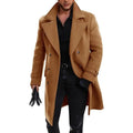 Manteau long croisé homme – CLEVI Paris