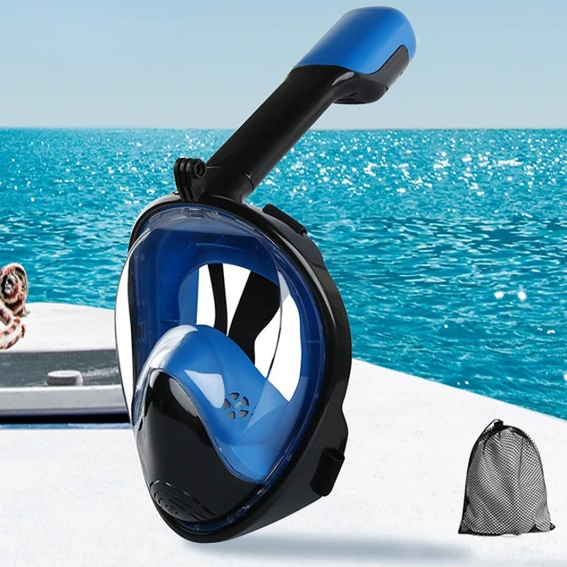 Masque de Plongée Intégral Anti-buée XIAOTREE – Snorkeling Adultes & Enfants – CLEVI Paris