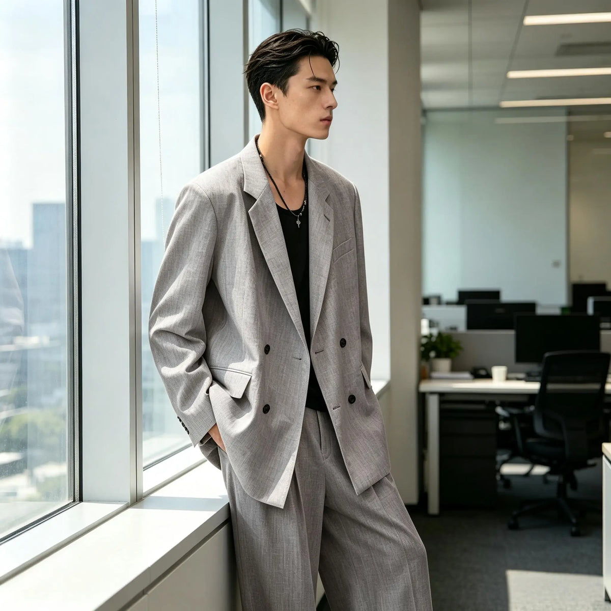 Costume homme en lin 2 pièces – CLEVI Paris