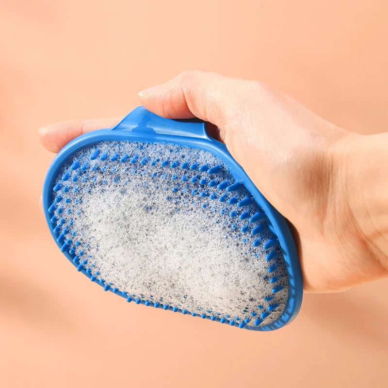 Brosse de bain souple pour chien et chat – CLEVI Paris