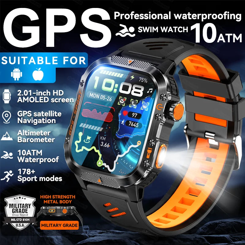 Montre GPS GUHUAVMI HT36 AMOLED 2,01″ – CLEVI Paris
