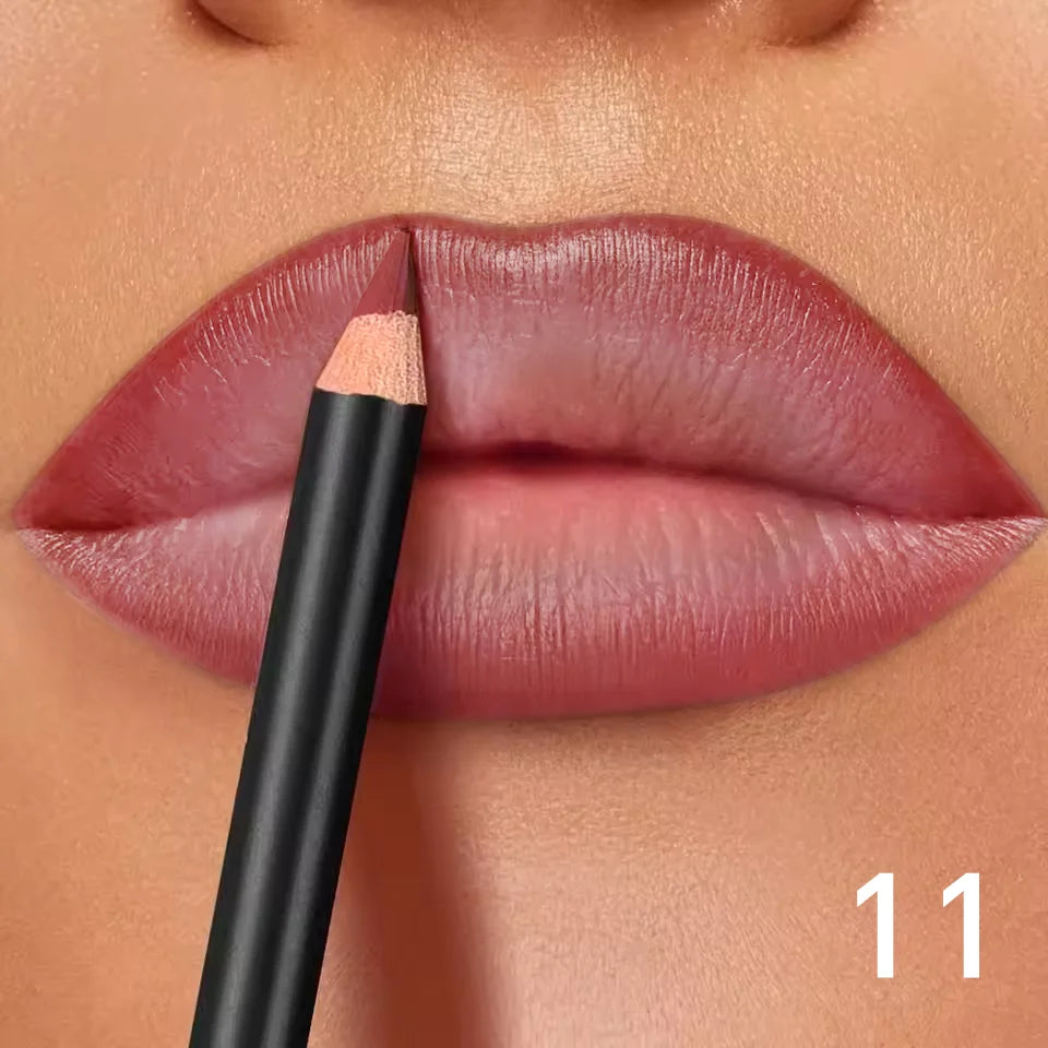 Crayon Contour Lèvres Waterproof CHOOSE RASME – Longue Tenue Matte 12 Teintes – CLEVI Paris