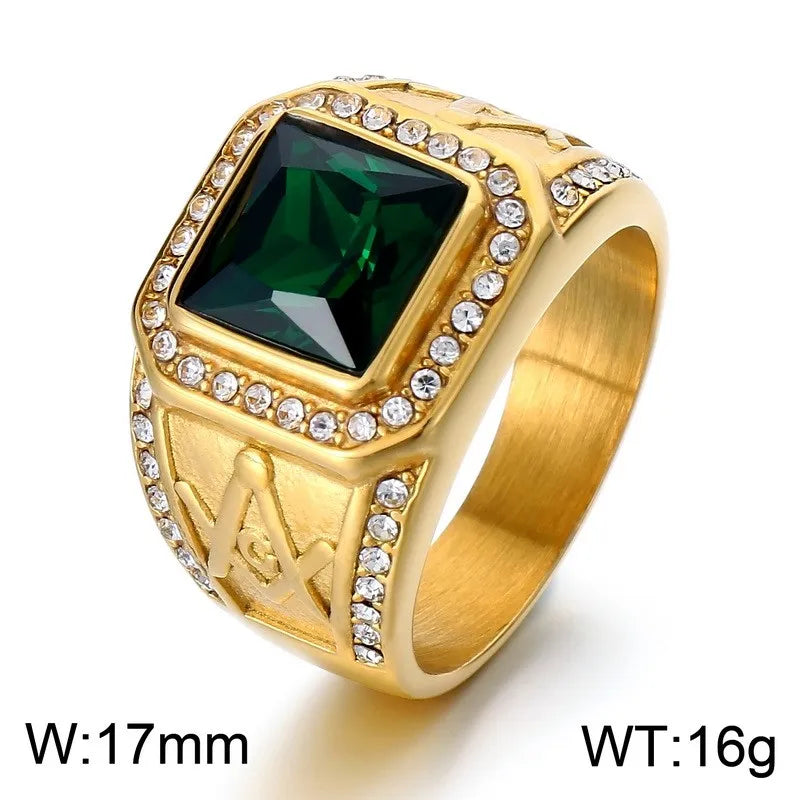 Bague Signet Homme Acier Inoxydable – CLEVI Paris