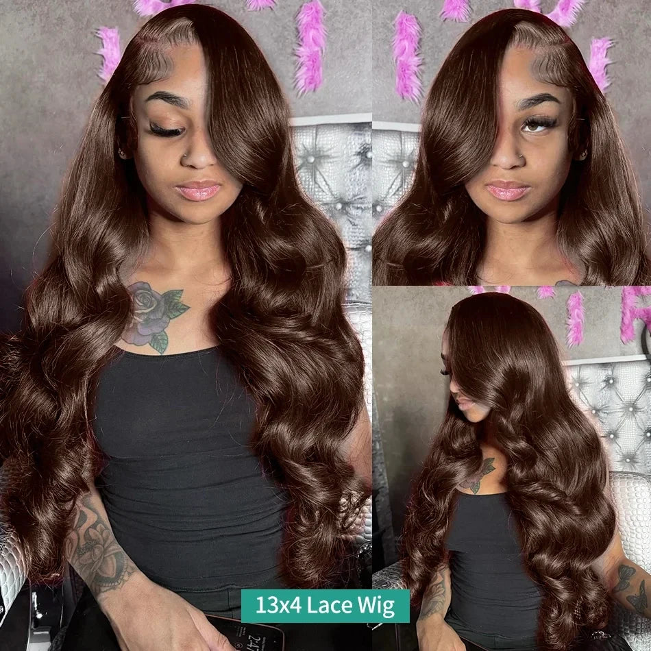 Perruque Body Wave HD Lace 13x4 13x6 Cheveux Humains – CLEVI Paris