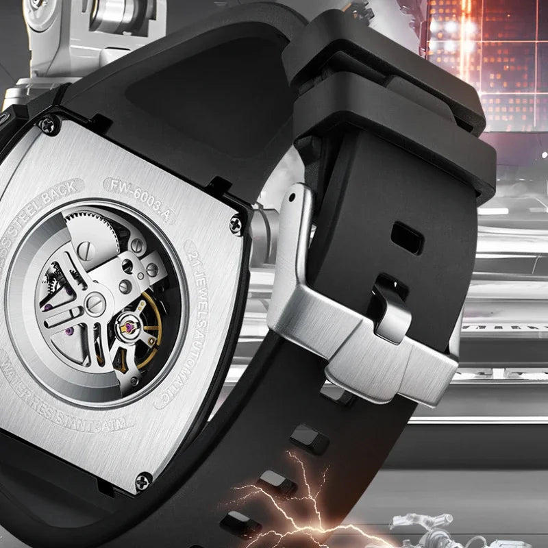 Montre Mécanique Squelette Tonneau Mark Fairwhale – CLEVI Paris
