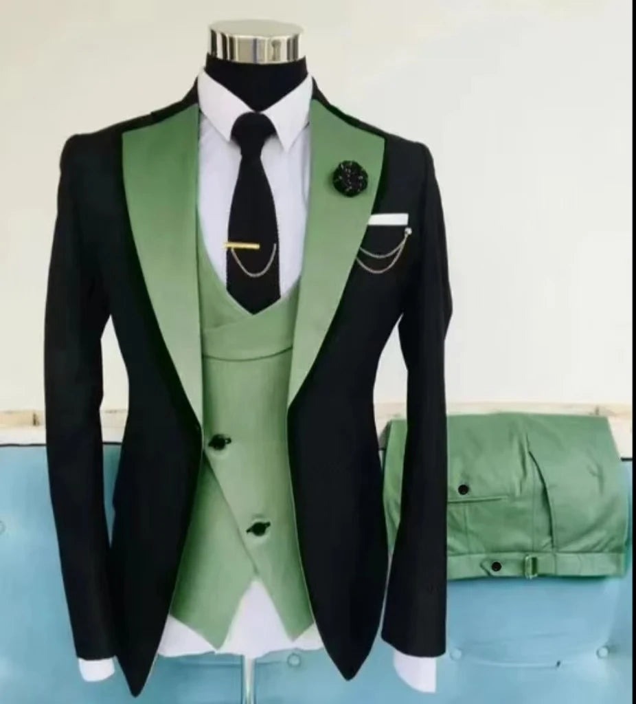 Costume homme mariage 3 pièces, veste et gilet – CLEVI Paris