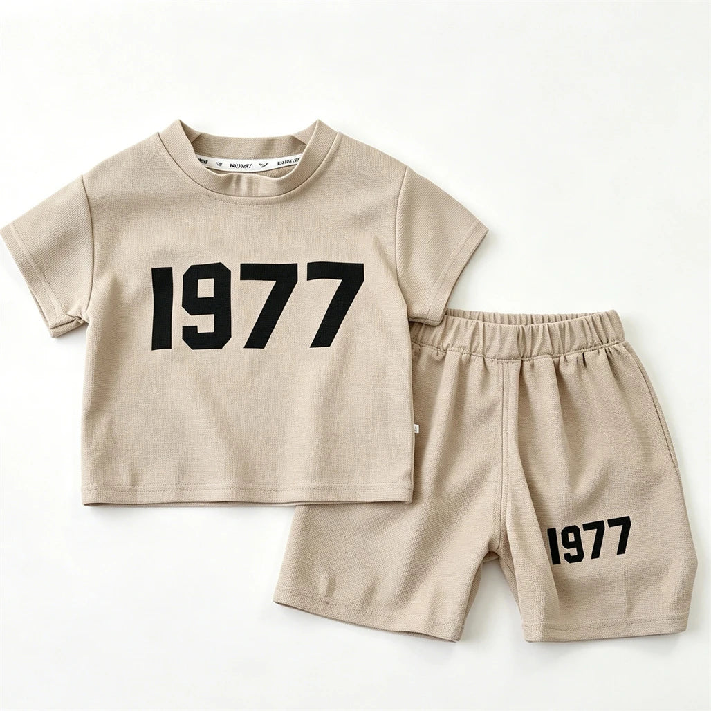 Ensemble enfant unisexe haut et short – CLEVI Paris