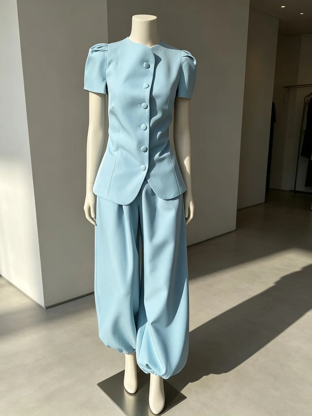 Ensemble 2 pièces femme chemise et pantalon – CLEVI Paris
