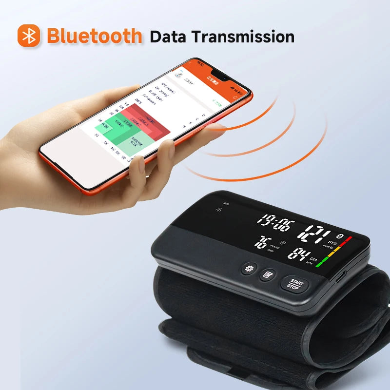 Tensiomètre Bras Bluetooth Rechargeable Appli Mobile Grand Brassard – CLEVI Paris